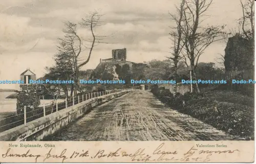 R027444 New Esplanade Oban Valentine 1904