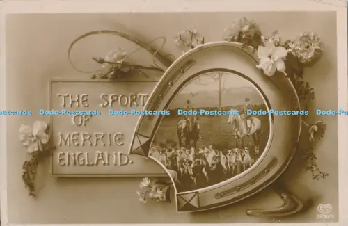 R027450 The Sport of Merrie England Horse Ride Schwerdtfeger 1915
