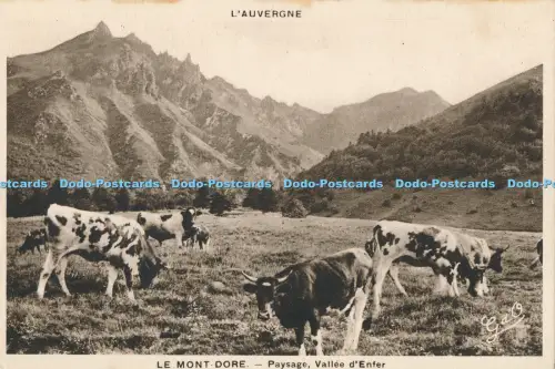 R027529 L Auvergne Le Mont Dore Paysage Vallee d Enfer J Gouttefangeas