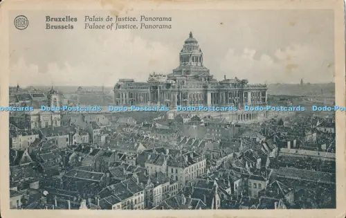 R027535 Brüsseler Justizpalast Panorama A Dohmen