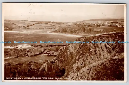 R817576 Bigbury on Sea Challaborough von Burgh Island J Salmon Sevenoaks RP