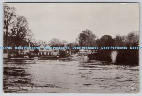 R817581 Reading Sonning Bridge Tuck Silverette