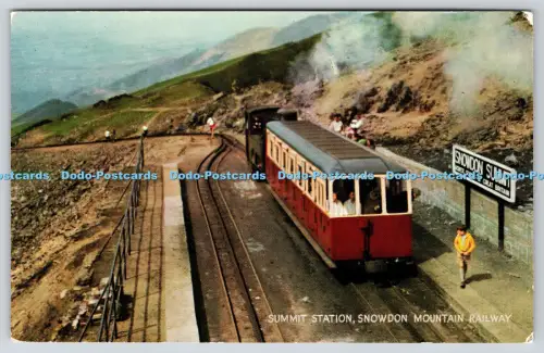R817583 Summit Station Snowdon Mountain Railway J Salmon Eng