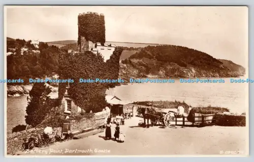 R817743 Dartmouth Castle Battery Point WHS Kingsway Echtfoto Serie PM Lymouth