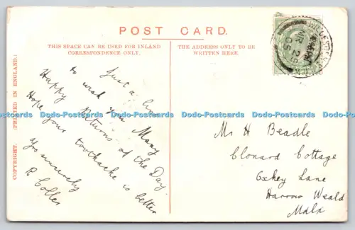 R819399 Durham. Raby Castle. 1905