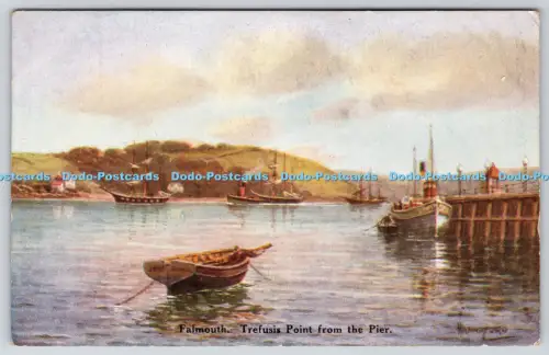 R819756 Falmouth Trefusis Point vom Pier E T W Dennis London Scarborough