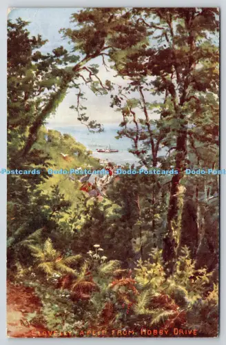 R820222 Clovelly ein Peep aus Hobby Drive zierliche Serie A J Couche PM Ilfracombe