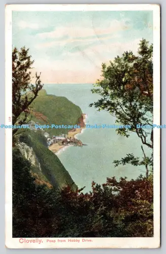 R821259 Clovelly Peep von Hobby Drive The Pictorial Stationery London Peacock A
