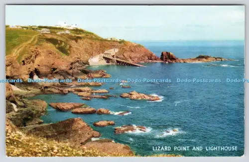 R821712 Lizard Point and Lighthouse J Salmon Sevenoaks Eng