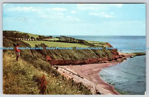 R821737 Exmouth Orcombe Point Jarrold Norwich England PM Exeter District 1974