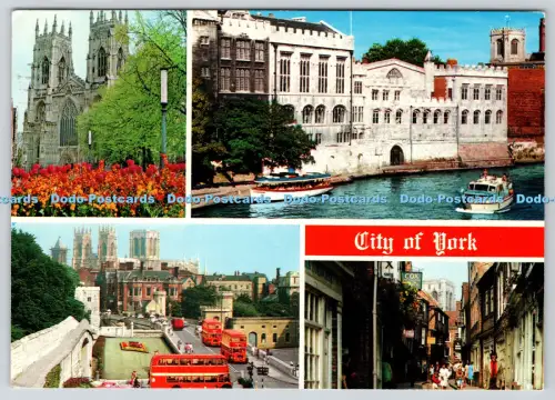 L347001 City of York The Shambles Photo Precision Colourmaster International 198