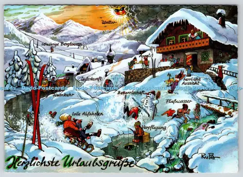 L347218 Herzlichste Urlaubsgrusse Heimkehr A Kellner Wien Gasthof Pension