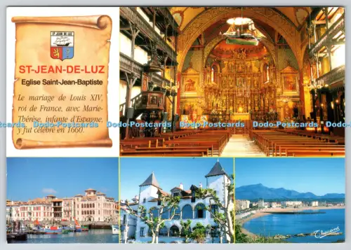 L347266 St Jean de Luz Eglise Saint Jean Baptiste Biarritz Cedex PM La Poste Fra