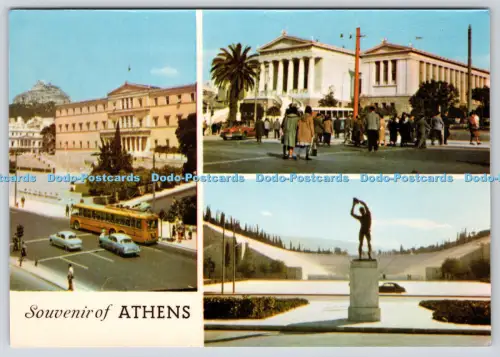 L346230 Souvenir Athen Ellas Gallias Niba N M Vassiliadis Multi View