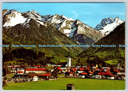 L346282 Oberstdorf Allgau Heilklimatsischer Kurort gegen Kegelkopf Gr Krottenkop