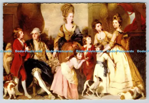 L346354 Blenheim Palace Reynold Gruppe der 4. Herzog Familie Farbmeister Foto Pr