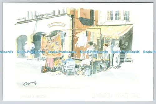 L346460 Lymington Marktstand G G Bilder Hampshire Serie 4 Nr 4 Gervase A Gr