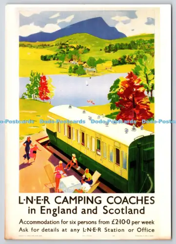 L348069 L N E R Campingwagen in England und Schottland National Railway Museum