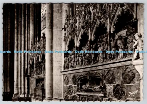 L348561 Amiens Somme Bas Relief en Pierre Histoire de St Firmin Gaby G Artaud