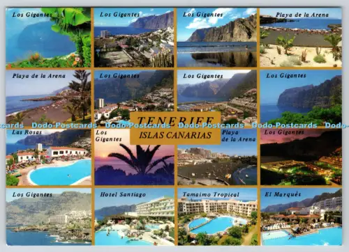 L348709 Teneriffa Islas Canarias Los Gigantes Sol y Nieve J R Anibarro H Multi Vi