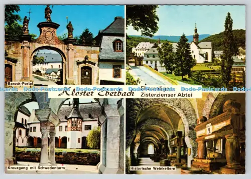 L348748 Kloster Eberbach Ehemalige Zisterzienser Abtei Barock Portal F G Zeitz M