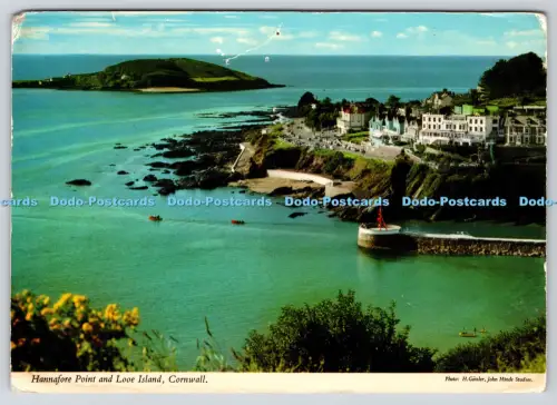 L349159 Cornwall Hannafore Point and Looe Island John Hinde H Gossler