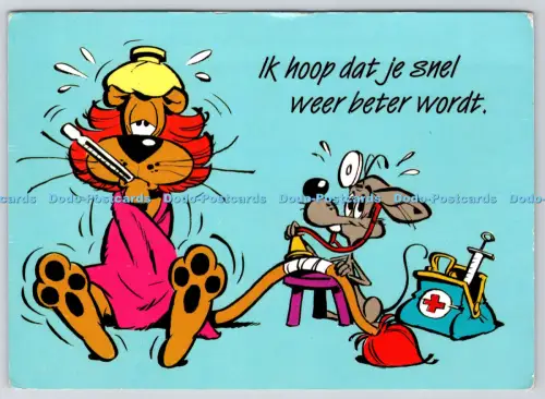 L353095 Ik Hoop dat je snel weer better wordt Löwe und Maus Joop Geesink Dollywo