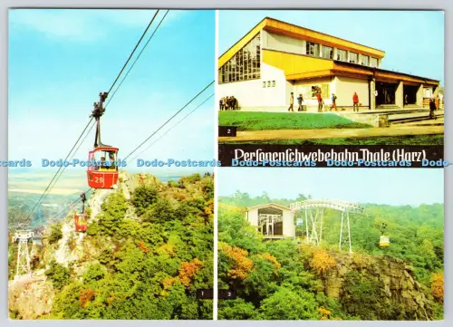 L353096 Thale Harz Kr Quwdlinburg Bergstation Blick auf Bergstation Bild und Hei