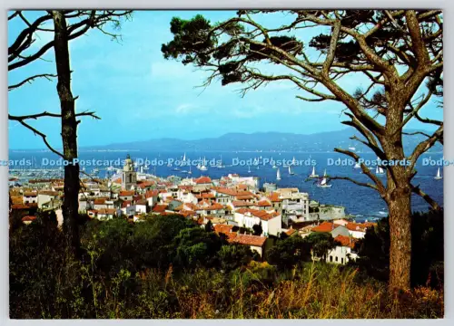 L353097 Saint Tropez Vue Generale Azur Riviera Foto Bianquis