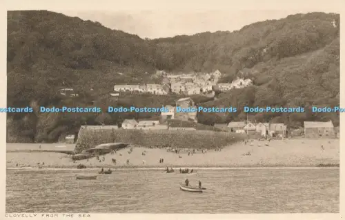 R036425 Clovelly aus dem Meer. G. S. Reilly Majestic