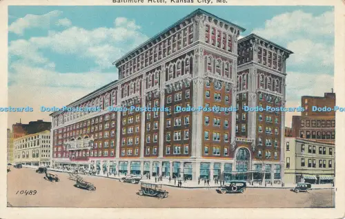 R036483 Baltimore Hotel Kansas City. Mo. Max Bernstein