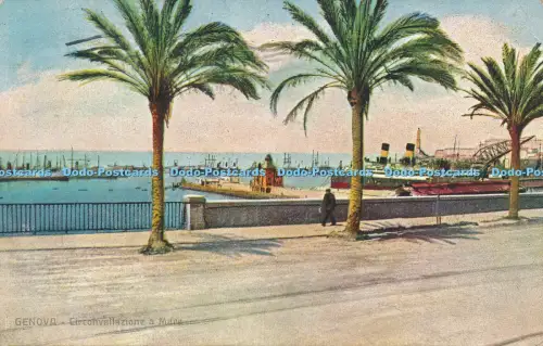 R036179 Genua. Circonvallazione eine Stute. 1925