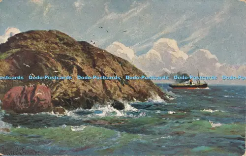 R036341 Raue See und Schiff. Internationale Kunst