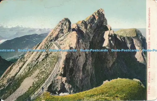 R036595 Pilatus. Tomlishorn 2133 m und Berneralpen