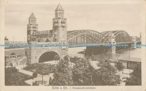R037205 Köln a. Rh. Hohenzollernbrücke. Leo Kurten