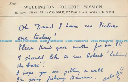 R037218 Wellington College Mission. 1936