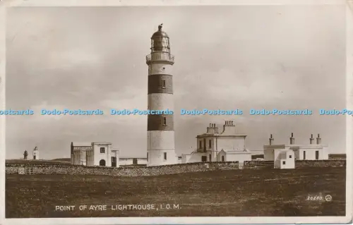 R037383 Point of Ayre Leuchtturm. I.O.M. Valentine. RP. 1930