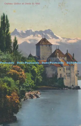 R037685 Chateau Chillon et Dents du Midi G Anderegg