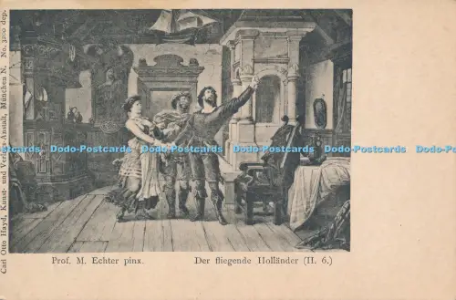 R037688 Prof M Echter Der Fliegende Hollander Carl Otto Hayd