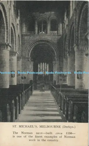 R037754 St Michaels Melbourne Derbys Postkarte
