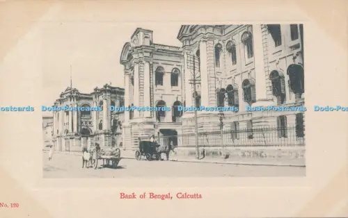 R037874 Bank of England Kalkutta A H Perris B Hopkins