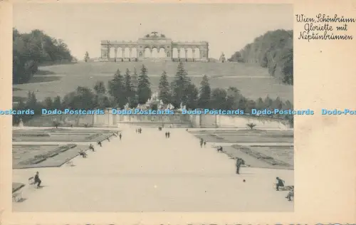 R037911 Wien Schönbrunn Gloriette mit Neptunbrunnen B Hopkins