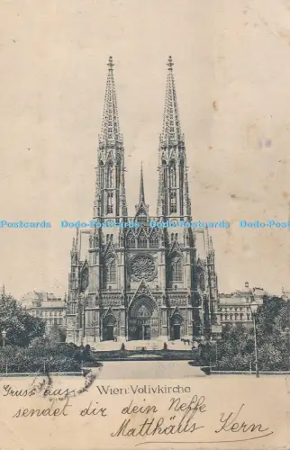 R037913 Wien Votivkirche B Hopkins