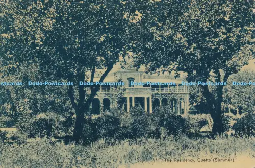 R037921 The Residency Quetta Summer R W Rai B Hopkins