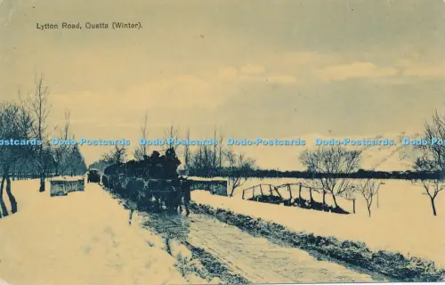 R037925 Lytton Road Quetta Winter R W Rai B Hopkins