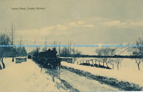 R037928 Lytton Road Quetta Winter R W Rai B Hopkins