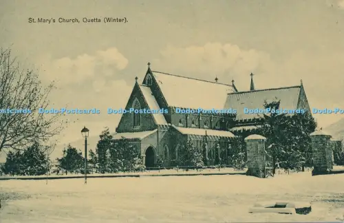R037931 St Marys Kirche Quetta Winter R W Rai B Hopkins