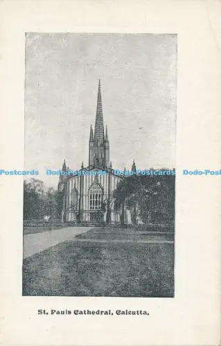 R037950 St Pauls Cathedral Calcutta B Hopkins