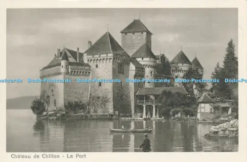R038175 Chateau de Chillon Le Port G Anderegg