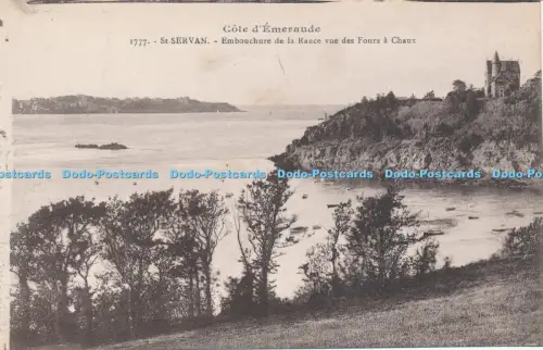 R038336 Cote d Emeraude St Servan Embouchure de la Rance Vue des Fours a Chaux L